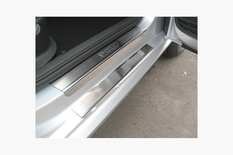 Volkswagen Polo 2010-2017 Einstiegsleisten Abdeckungen Nataniko (8 Stk., Edelstahl) Image