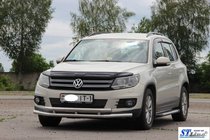 Volkswagen Tiguan 2007-2016 Frontschutzbügel ST016 (Edelstahl) Foto 3