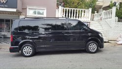 Volkswagen T5 Multivan 2003–2010 Dachreling Skyport (schwarz) Foto 2