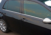 Volkswagen Golf 7/E-Golf 2012-2020 Edelstahl Fensterleisten unten HB (4 Stk) Foto 5