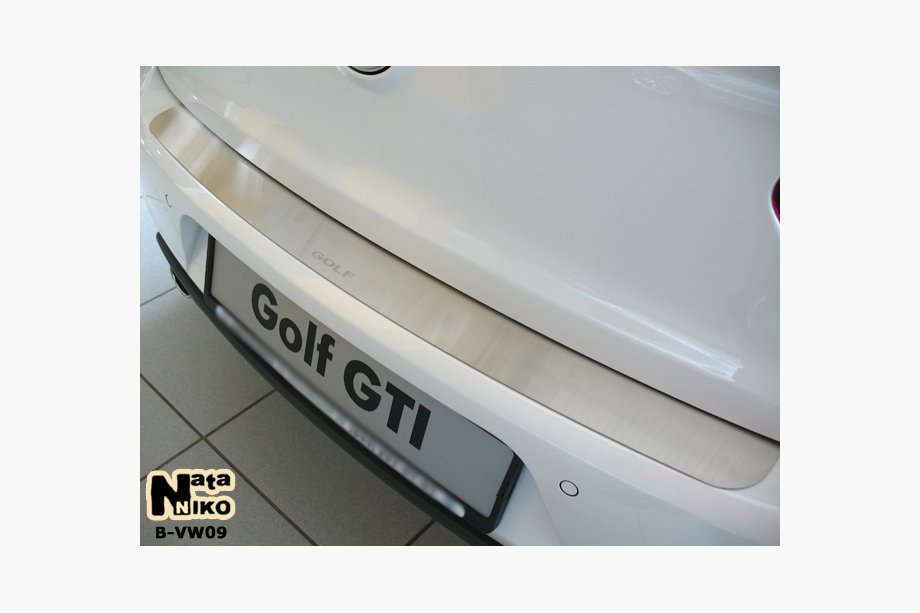 Volkswagen Golf 6 2008-2014 Heckstoßstangenschutz Nataniko (Edelstahl) Image