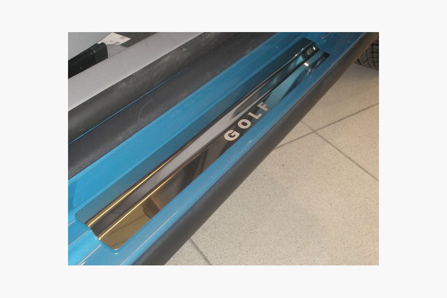 Volkswagen Golf 5 2003-2009 Einstiegsleisten Natanko Premium (Edelstahl) Image