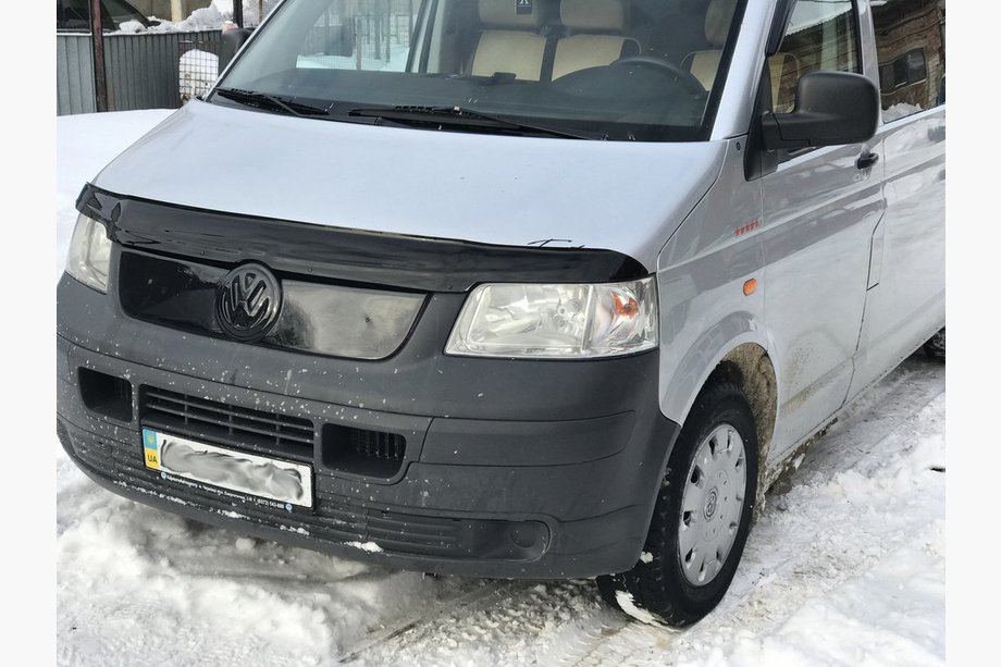 Volkswagen T5 Transporter 2003-2010 Winterabdeckung für Kühlergrill Foto 3