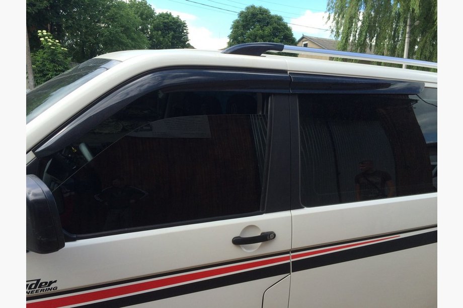 Volkswagen T6 2015-2024 Windabweiser (4 Stk., Sunplex Sport) Foto 7