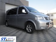 Volkswagen T5 Caravelle 2004-2010 Frontbügel WT003 (Edelstahl) 50mm, ohne Schriftzug Foto 3