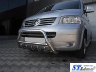 Volkswagen T5 Caravelle 2004-2010 Frontbügel WT003 (Edelstahl) 50mm, ohne Schriftzug Foto 5