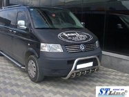 Volkswagen T5 Caravelle 2004-2010 Frontbügel WT003 (Edelstahl) 50mm, ohne Schriftzug Foto 6
