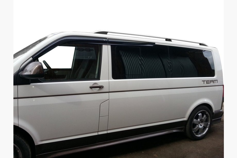 Volkswagen T6 2015-2024 Dachreling CROWN (grau matt) Langer Radstand Foto 5