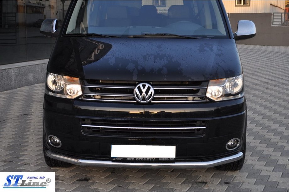 Volkswagen T5 2010-2015 Frontschutzbügel (Edelstahl) 42 mm Foto 2