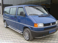 Volkswagen T4 Caravelle/Multivan 1990–2003 Seitenschweller KB002 d60mm (2 Stk., Edelstahl) Foto 1