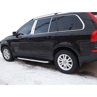 Seitenschweller BlackLine (2 Stk., Aluminium) Volvo XC90 2002-2014 Foto 1