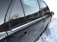 Skoda Fabia 2000-2007 Fensterzierleisten außen Edelstahl (4 Stk) Foto 1