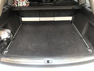 Audi Q7 2005-2015 Kofferraummatte (EVA, Schwarz) (5-Sitzer) Foto 1