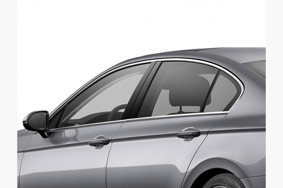 Volkswagen Passat B8 2015-2023 Komplette Fensterrahmenverkleidung SD (2019+, Edelstahl) Image