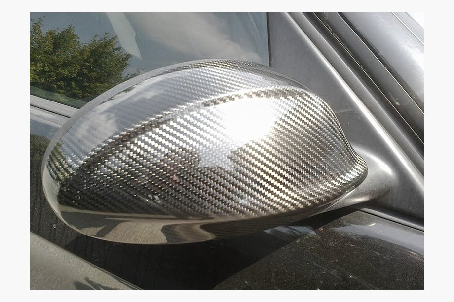 BMW 3 Series E90/E91 2005-2011 Spiegelabdeckungen 2005-2008 (2 Stk., Echtcarbon) Image