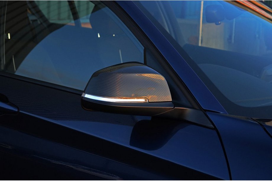 BMW 1 Series F20/F21 2011-2019 Spiegelabdeckungen (2 Stk, Echtcarbon) Image