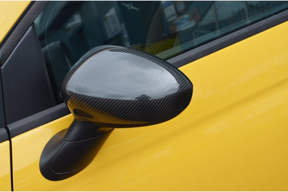 Fiat 500/500L 2013-2022 Spiegelabdeckungen 2007-2015 (2 Stk., Echtcarbon) Image
