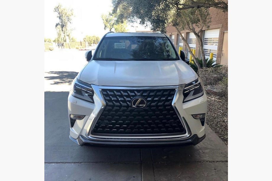 Lexus GX460 2009-2023 Kühlergrill mit Verstärkung 2013-2023 (Design 2021) Foto 2