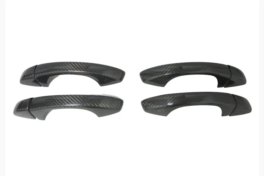 Skoda Fabia 2014-2021 Griffabdeckungen (4 Stk, Carbon) Image