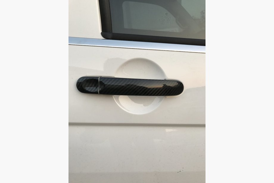 Volkswagen T5 Multivan 2003–2010 Griffabdeckungen (Echtcarbon) Image