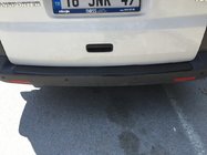 Volkswagen T5 Multivan 2003–2010 Heckstoßstangenabdeckung mit Kante (Carbon) Foto 1