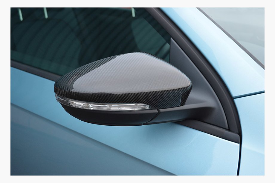 Volkswagen Scirocco 2008-2017 Spiegelabdeckungen (2 Stk, Echtcarbon) Image