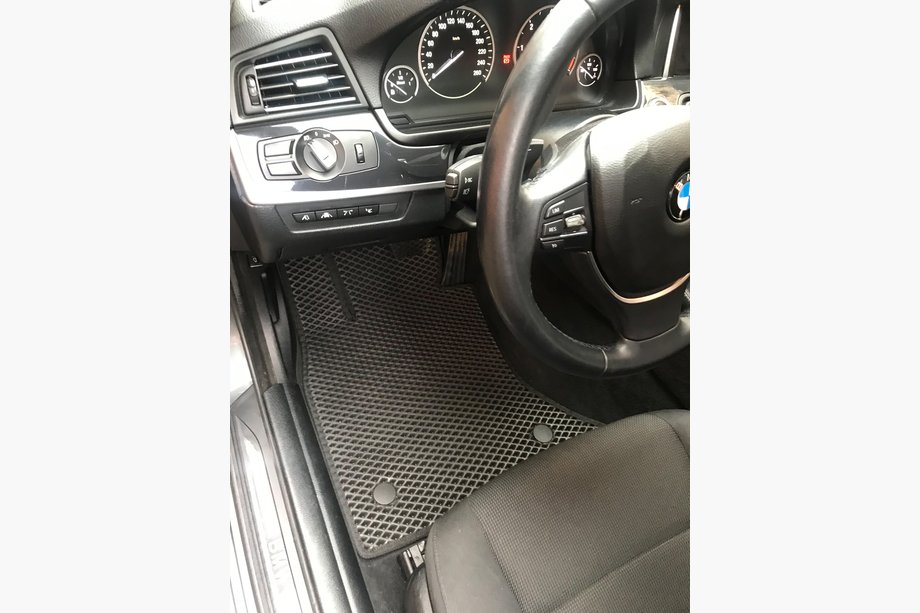 BMW 5 Series F10/F11 2010–2016 Fußmatten 2013-2016 (EVA, Schwarz) Image
