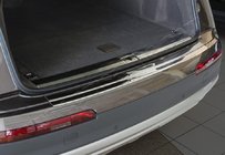 Audi Q7 2015–2026 Heckstoßstangenabdeckung OmsaLine (Edelstahl) Foto 2