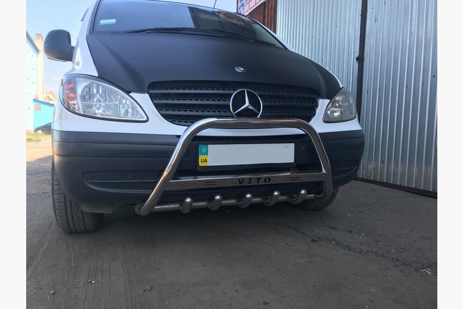 Mercedes Vito W639 2004-2014 Frontbügel 60mm Edelstahl Image