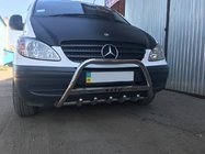 Mercedes Vito W639 2004-2014 Frontbügel 60mm Edelstahl Foto 1
