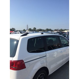 Dachreling Chrom (türkisches Design) Volkswagen Sharan 2010-2023 Foto 1