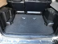 Mitsubishi Pajero Wagon IV 2006-2021 Kofferraummatte (EVA, Schwarz) Foto 2