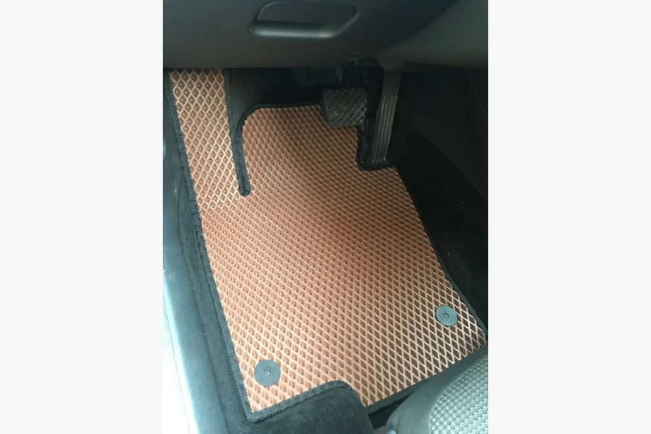 Volkswagen Passat B7 2012-2015 EVA Fußmatten (EU, Braun) Image