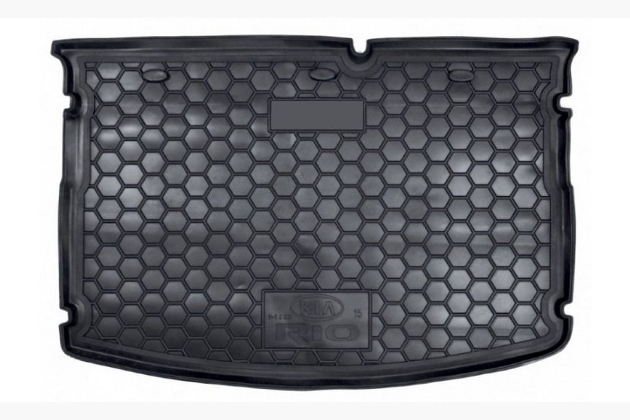Kia Rio 2012-2017 Kofferraumwanne HB 2015+ MID ohne Organizer (Autogumm, Kunststoff) Image