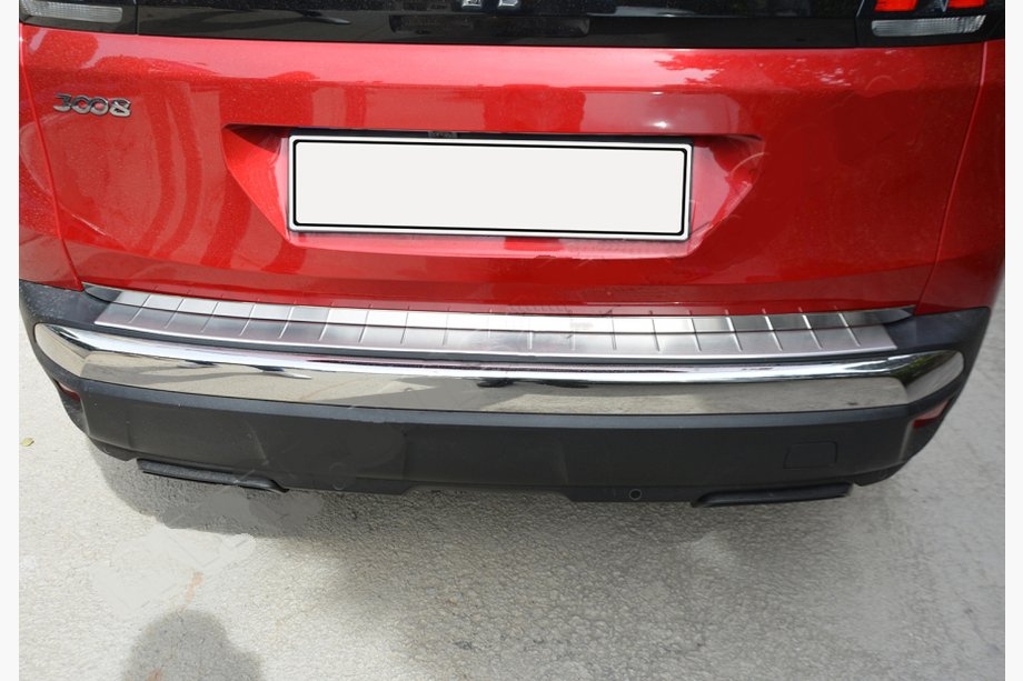 Opel Grandland X 2017- Kofferraumleiste Edelstahl Image