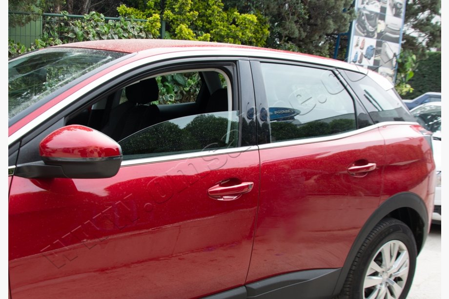 Citroen C5 Aircross 2017-2025 Fensterzierleisten unten Edelstahl (8 Stk) Image