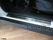 Subaru Forester 2008-2013 Einstiegsleisten Natanika Premium (4 Stk, Edelstahl) Foto 1