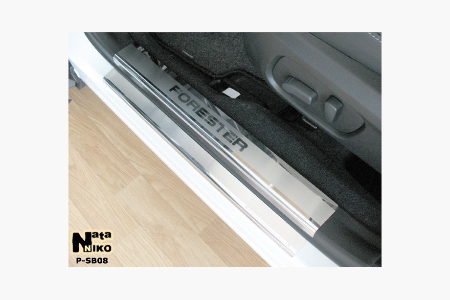 Subaru Forester 2013-2018 Edelstahl Einstiegsleisten Natanika Premium (8 Stk) Image