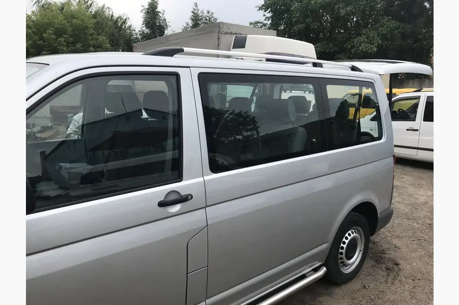Volkswagen T5 Caravelle 2004-2010 Dachreling Chrom Image