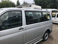 Volkswagen T5 Caravelle 2004-2010 Dachreling Chrom Lange Basis, Kunststofffüße Foto 1