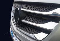 Mercedes Vito/V-class W447 2014- Grill Abdeckungen 2014-2020 (5 Stk, Edelstahl) Foto 3