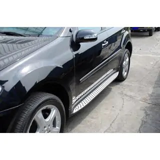 Seitenschweller OEM (2 Stk., Aluminium) Mercedes ML W164 2005-2011 Foto 2
