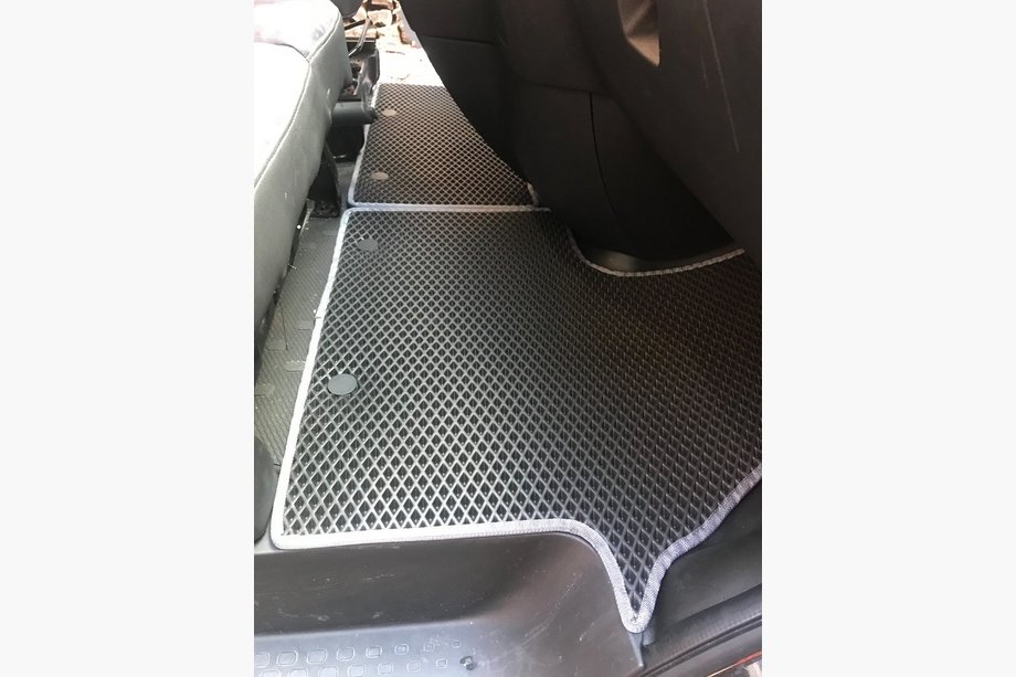 Opel Vivaro 2015-2019 Fußmatten (2 Stk, EVA, schwarz) Image