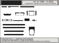Audi A4 B5 1994–2001 Angebot! Armaturenbrett Blenden in Holzoptik (1999-2001) Foto 1