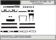 Opel Omega B 1994-2003 ANGEBOT! Armaturenbrett Blenden in Aluminium-Optik (1993-1999) Foto 1