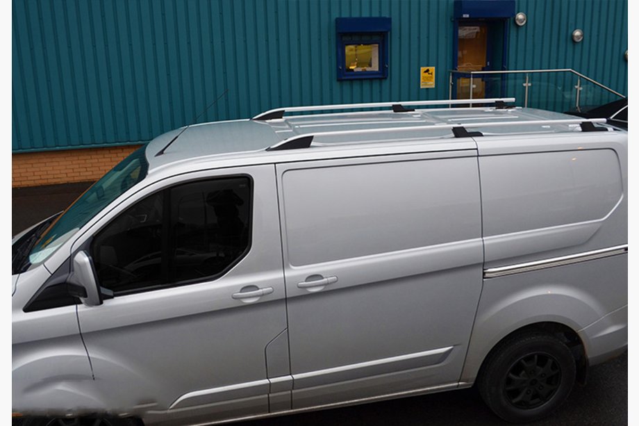 Ford Custom 2013-2022 Dachreling OmsaLine Sport (2 Stk, grau) Image