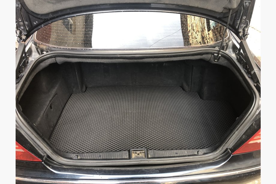 Mercedes S-class W220 1998-2005 Kofferraummatte (Short, EVA, Schwarz) Image