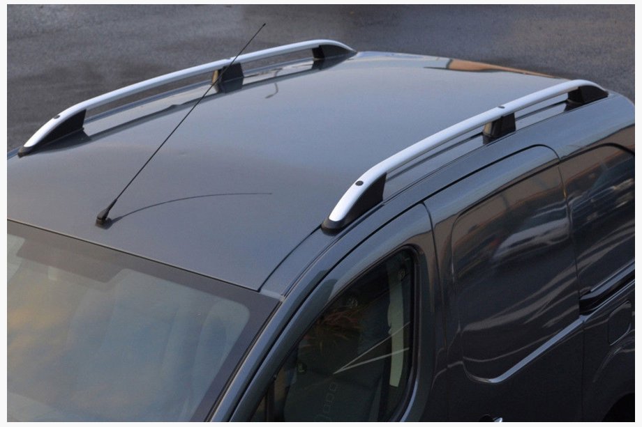 Ford Courier 2014-2023 Dachreling OmsaLine Elegance (2 Stk, grau) Image