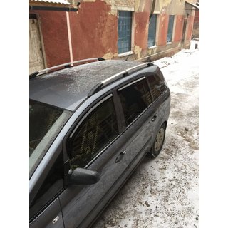 Aluminium Dachreling (Caravan, Chrom) Opel Zafira B 2005–2011 Foto 3