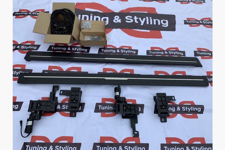 Range Rover Evoque 2012-2018 Seitenschweller mit ausziehbarem Mechanismus (2 Stk., Aluminium) Image